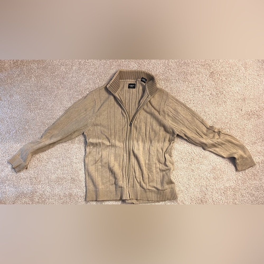 Haggar Zip up cardigan